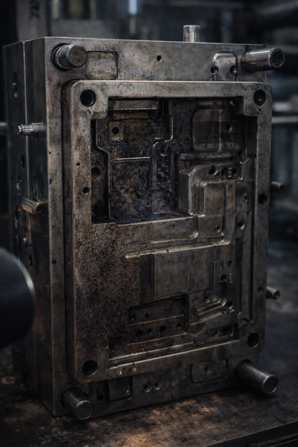 Vorher - Oberfläche vor der Laserreinigung