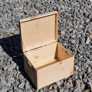 Holzbox mit Deckel Groß