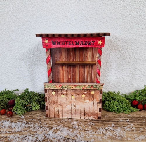 Wichtelmarkt Miniatur/ Weihnachtsstand